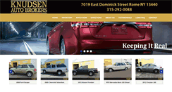 Desktop Screenshot of knudsenautobrokers.com